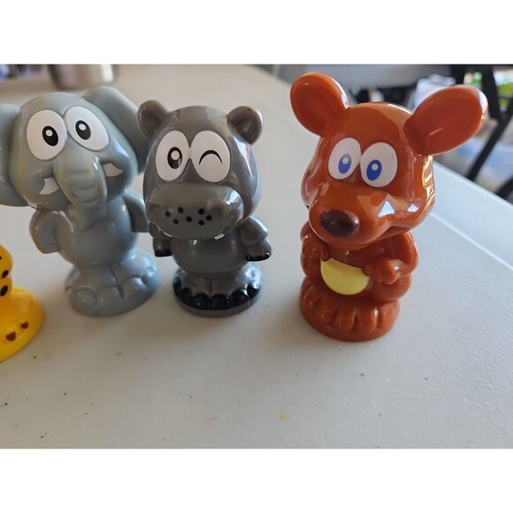 Vtech Smartville Alphabet Animal Replacement Interactive Plastic Figures 7 Lot - Picture 8 of 8
